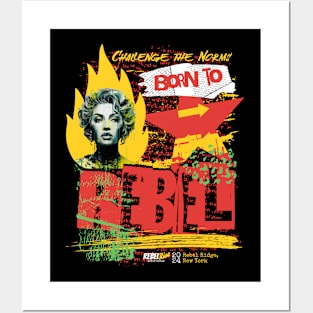 Born to Rebel Posters and Art